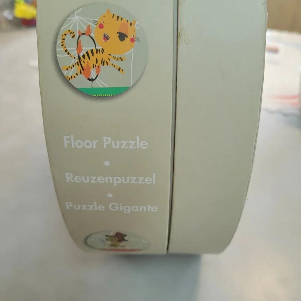 Janod Sigrid Martinez Alphabet Train Floor Puzzle Giant‎ 3m Animal ABC J02928